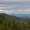 Mount St Helens from the summit of Observation Peak