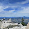 Facing northeast,  looking at Mt. Mcloughlin.