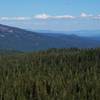 Looking south from the trail to Kings Creek Falls.