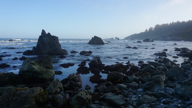 Looking northeast from below Palmer's Point.