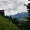 A view of Ramsau valley past Söldenköpfl Restaurant