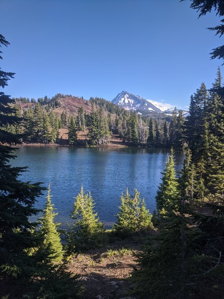 View from the south lake