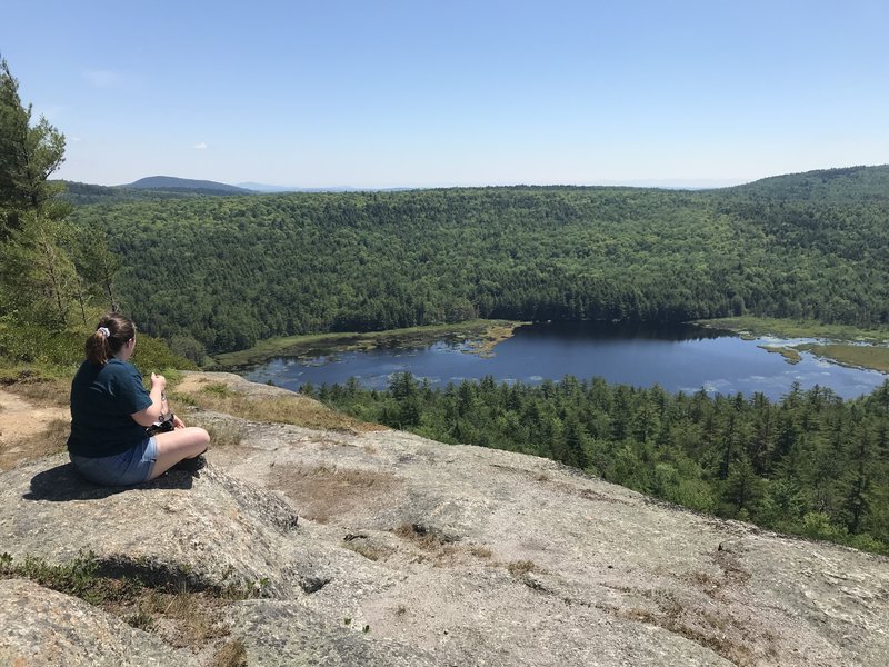 From the top of the bluff