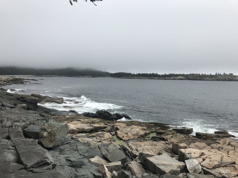 Coastline off the eastern side of Schoodic Point