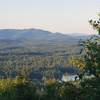 View looking east from peak of Floodwood Mountain, July 2020.