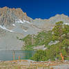 Midnight Lake with Mt. Darwin on the right side