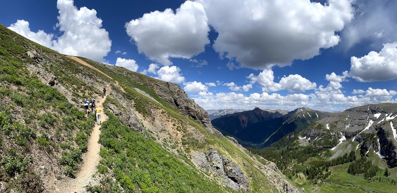 The Trail Between Ice Lake and Island Lake