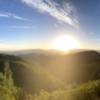 Sunrise on the Mid Mountain Trail