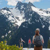 Avalanche Lilies and Mount Sefrit.