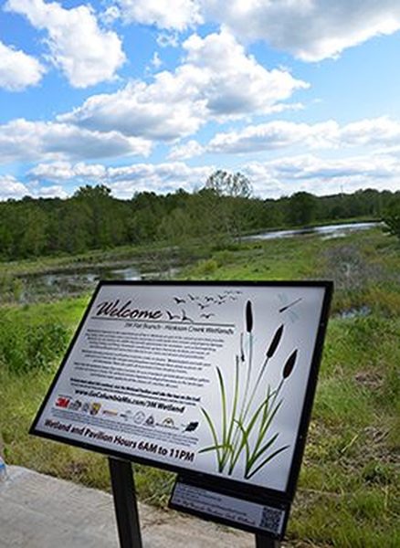 Sample of site-wide interpretive sign