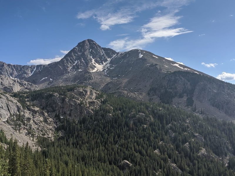 From West side of Half Moon Pass