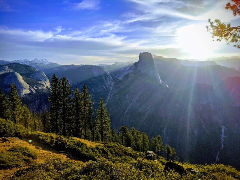 Half Dome from Glacier Point