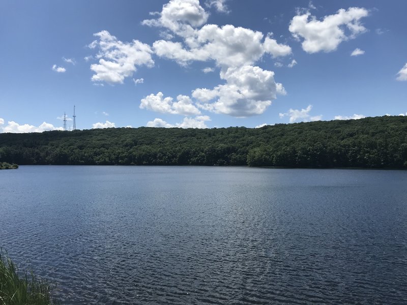 A view of the eastern side of West Rock.