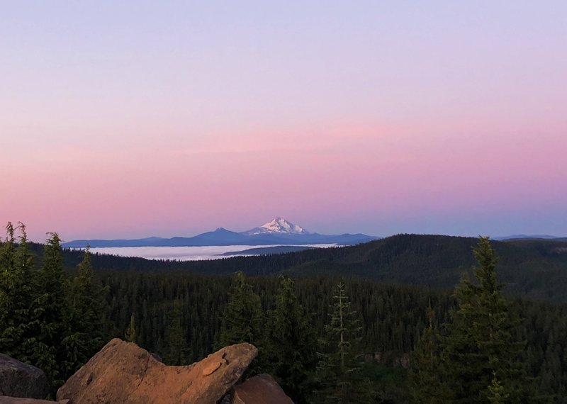 Mt. Jefferson from Tom Dick and Harry Mountain.