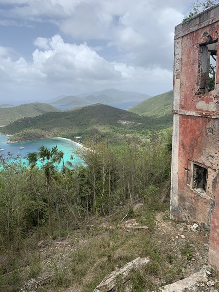 View from American Factory ruins.