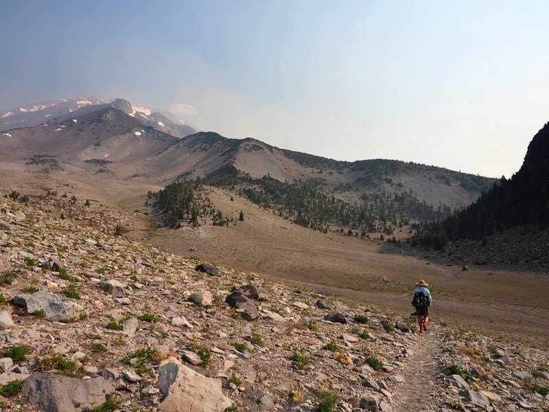 On the Panther Meadow Trail below Red Butte.