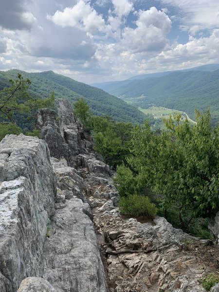 Summit of Seneca Rocks!