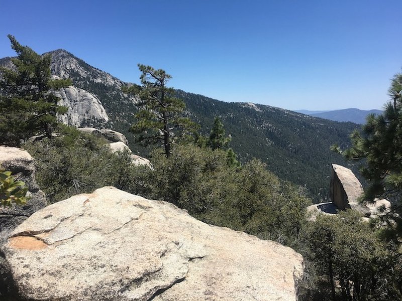 Suicide Rock, looking southeast.