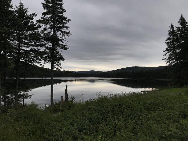 Little Diamond Pond at Sunrise.