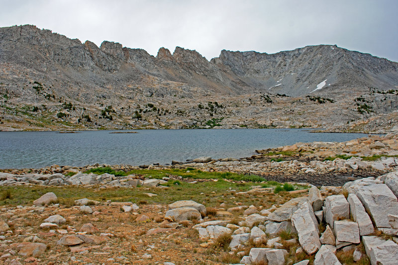 From the west side of French Lake, which is about 1/2 mile long.