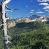 Swan Mountain from near Inspiration Pass