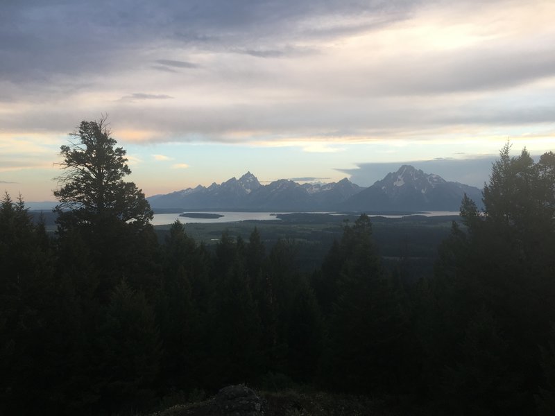 Sunset on the Grand View Trail