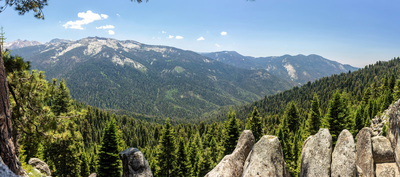 Tar Gap and Hengst Peak from the Paradise Peak Trail