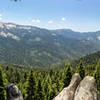 Tar Gap and Hengst Peak from the Paradise Peak Trail