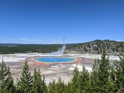 Grand prismatic 2024 spring trail