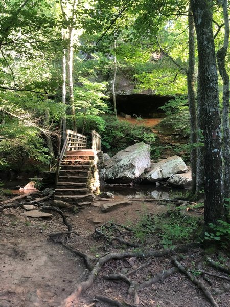 Bridge and Cave