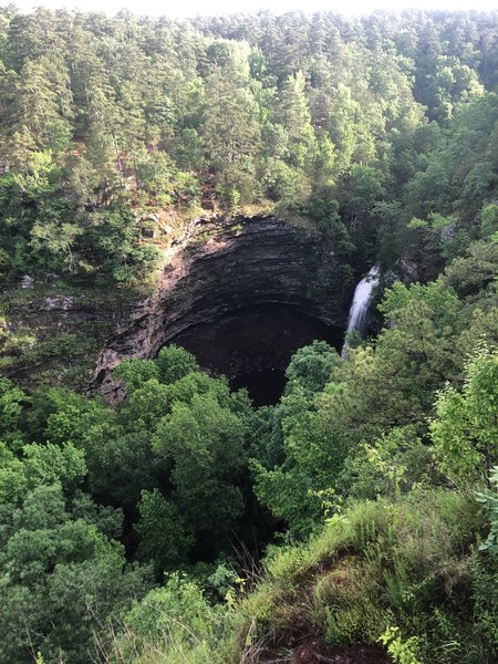 Waterfall from above