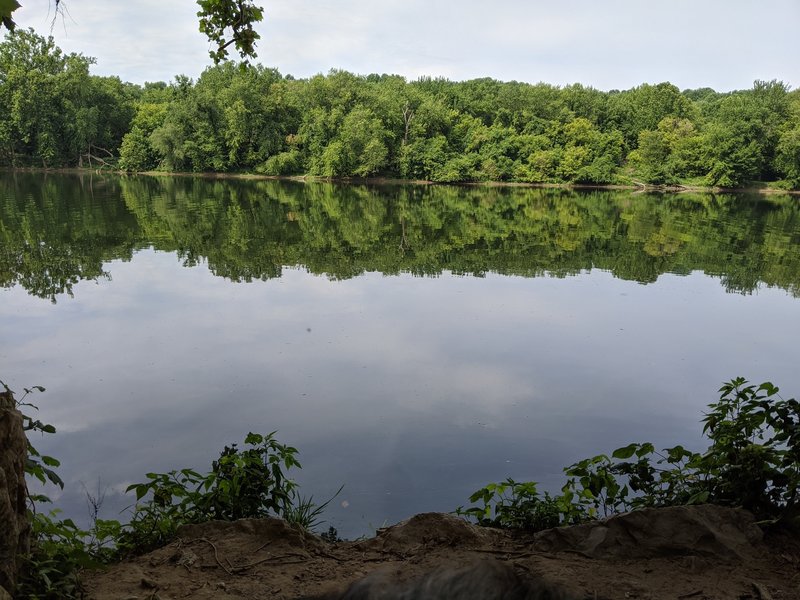 Nice vista looking across the potomac