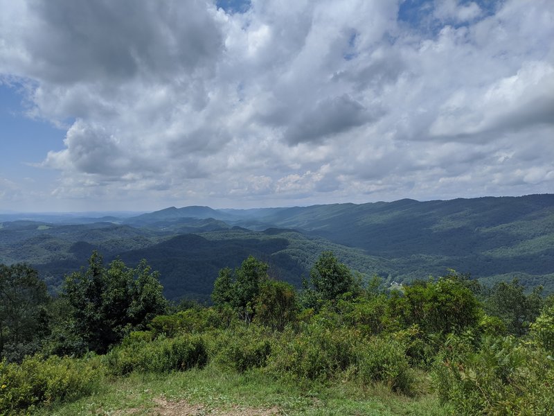 View from the top of Molly's Knob.