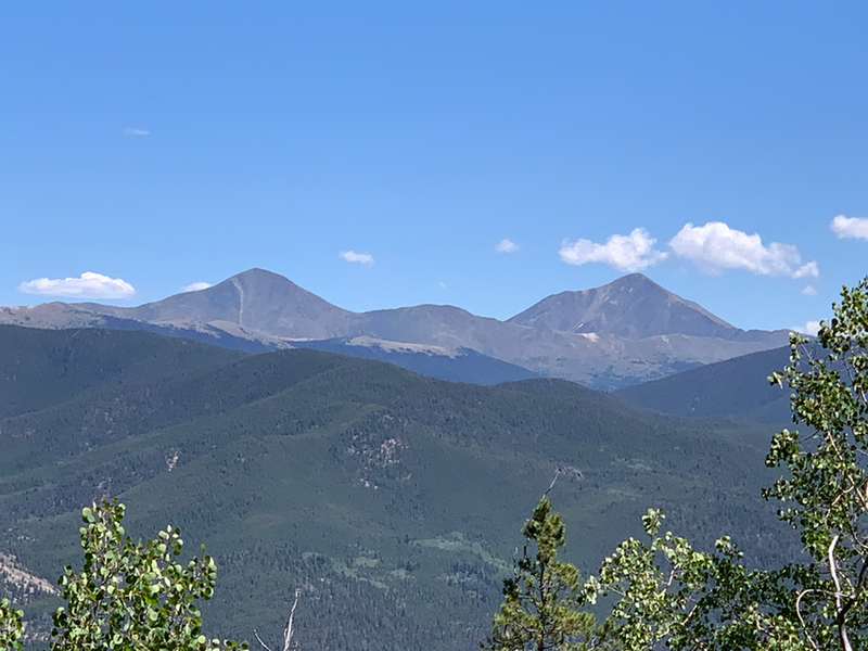 View from Quackey Mountain Trail.