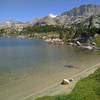 Awesome beach at the southeast end of the second Cook Lake.