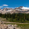 Looking across the valley from the Iceline.