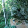 The trail to Olsen Falls.