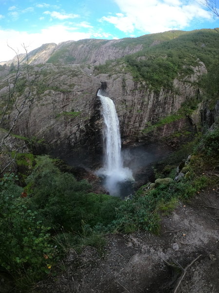 Manafossen Waterfall