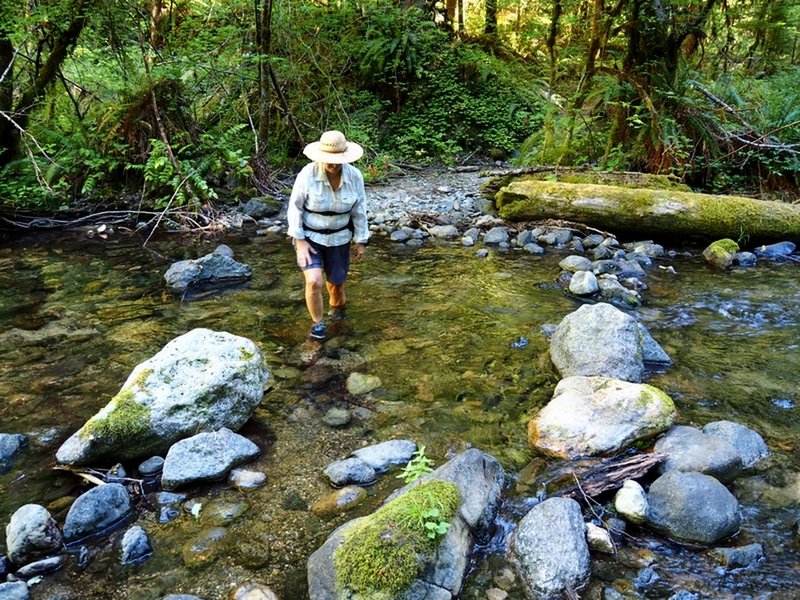 The second crossing of Cow Creek