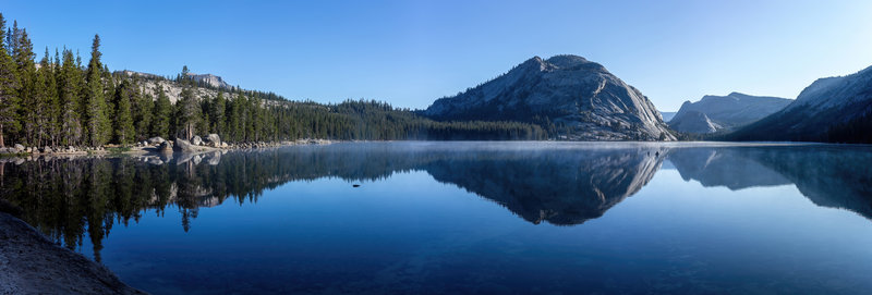 Tenaya Lake during sunrise