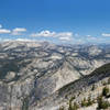 View north from Clouds Rest towards Tenaya Canyon