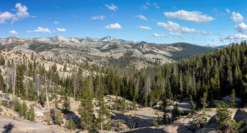 Cathedral Range from John Muir Trail