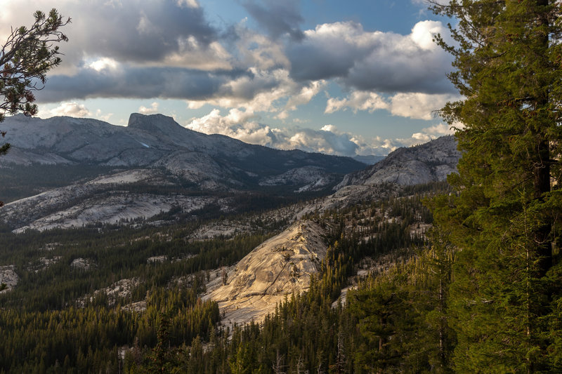 Sunset over Yosemite National Park