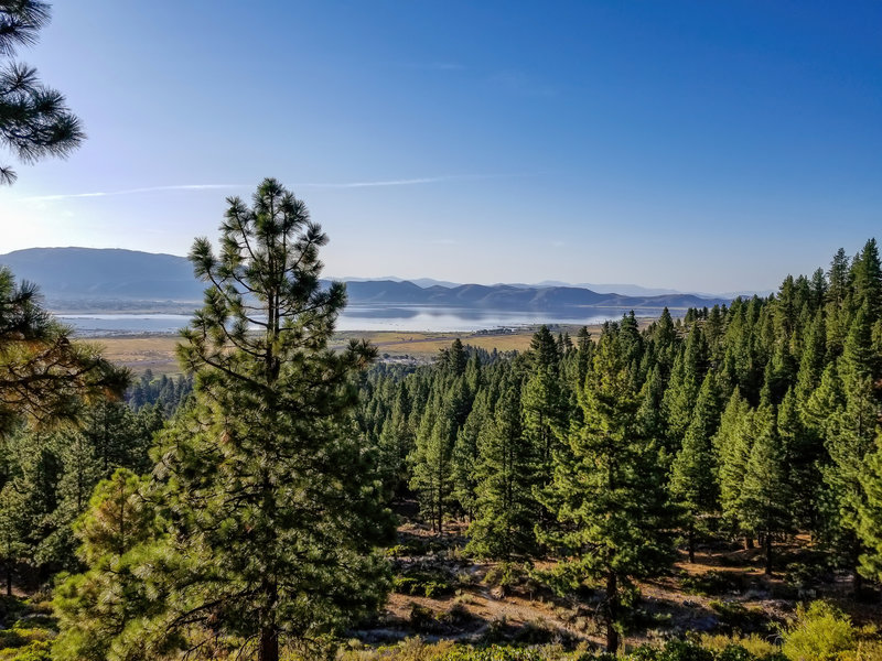 Washoe Lake from Ophir Creek Trail