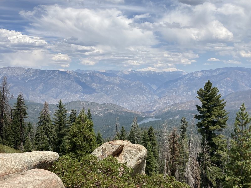 Panorama Point view of Hume Lake.