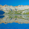 Peter Pande Lake and Silver Divide. Anne Lake is over the low ridge at the back of Peter Pande.