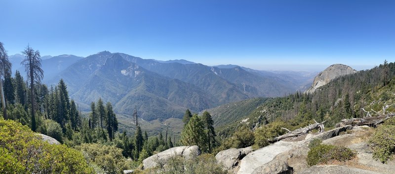 Sweeping views from Bobcat Point.