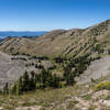 Game Creek Canyon from Game Creek Pass.