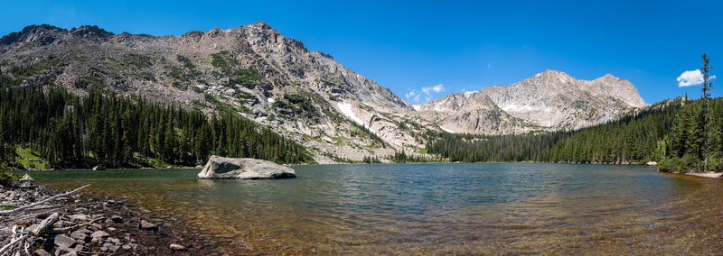 Panorama of Thunder Lake.