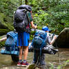 Venturing bravely into the unknown—from a backpacking trip earlier this year with my son and a couple of his friends